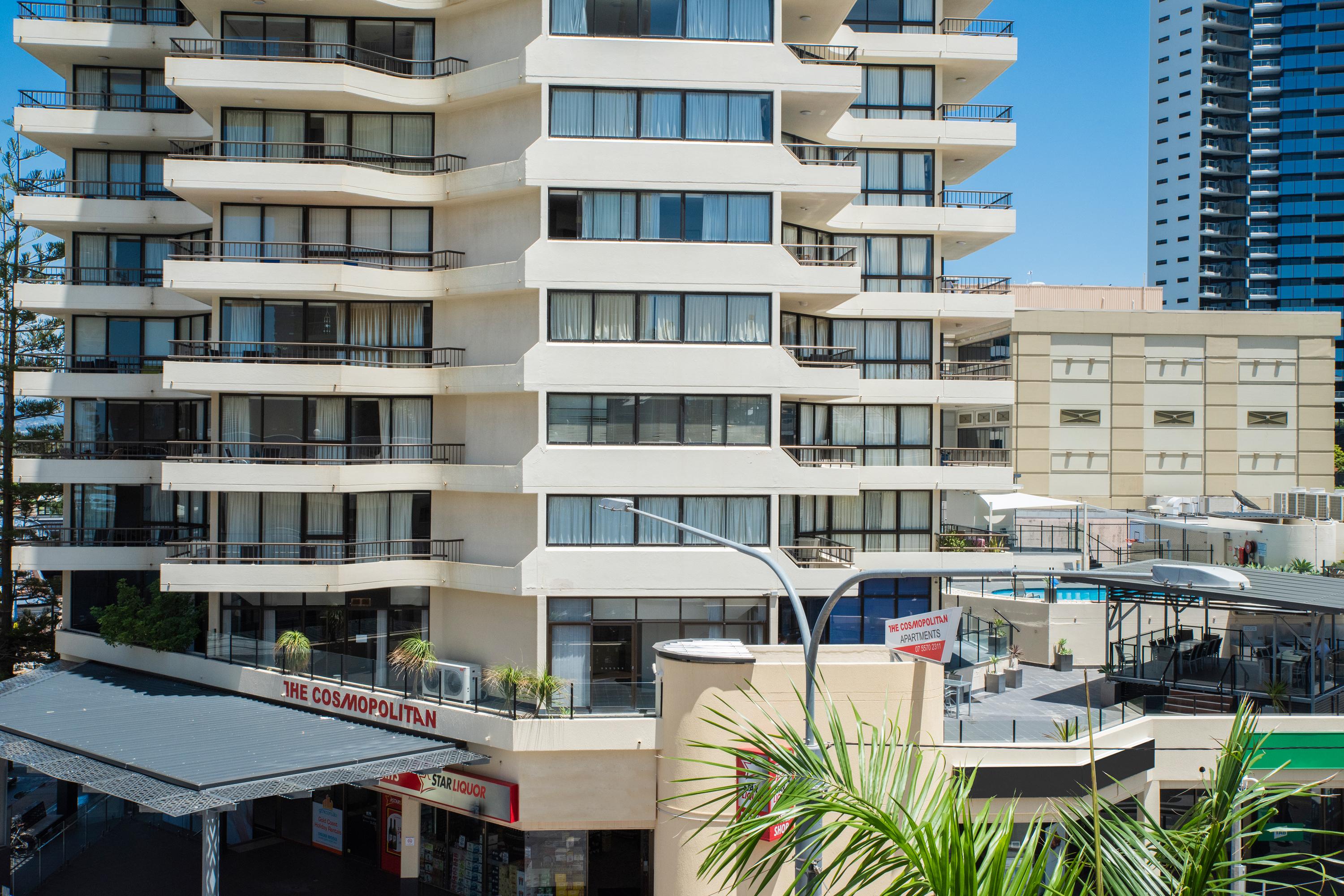 Breakfree Cosmopolitan Aparthotel Gold Coast Exterior photo